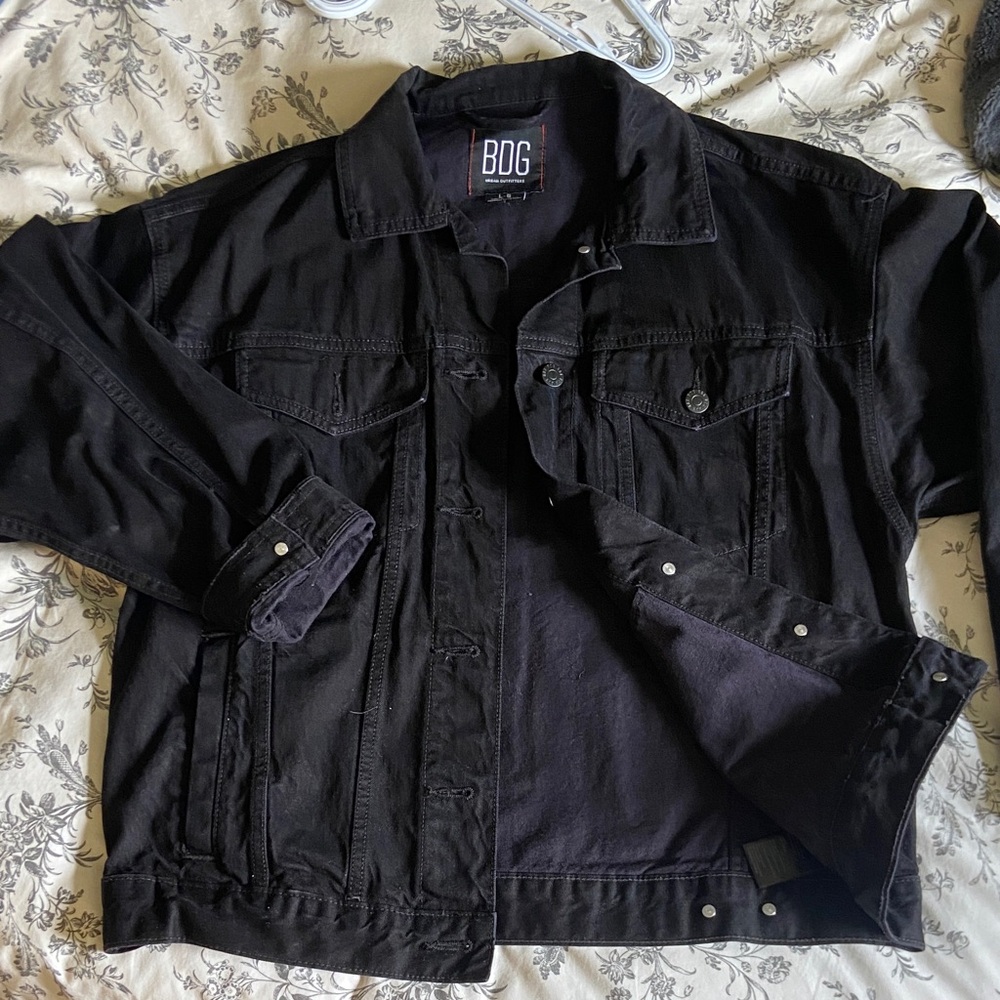 BDG Black Denim Jacket